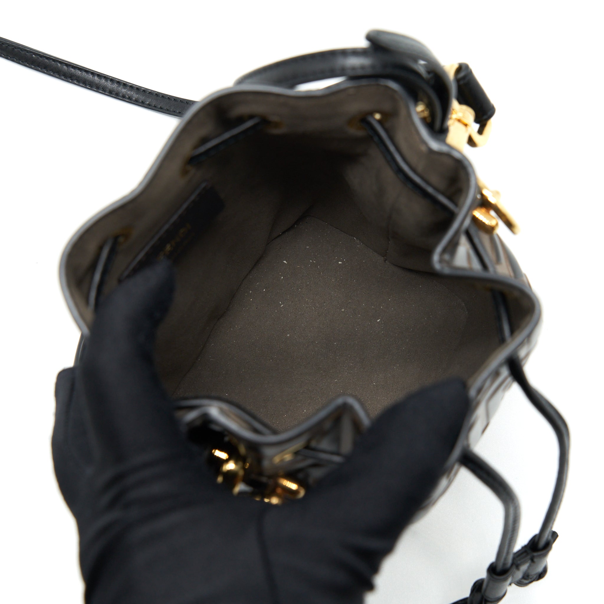 fendi-mon-tresor-mini-bucket-bag-black-brown-ghw