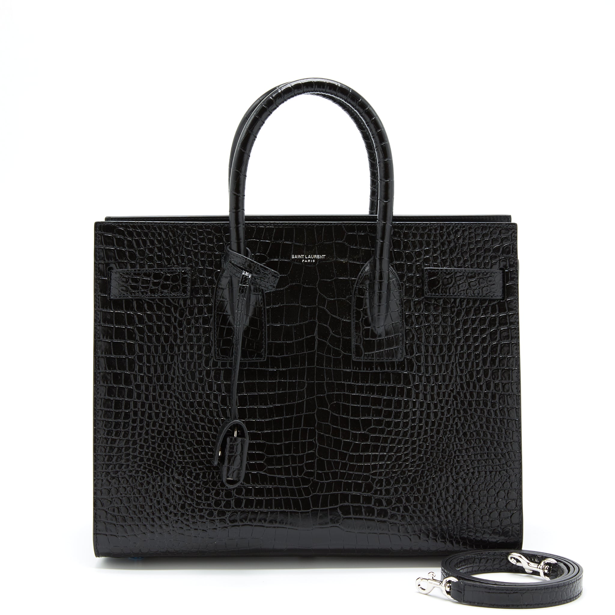 saint-laurent-ysl-sac-de-jour-crocodile-embossed-black-shw