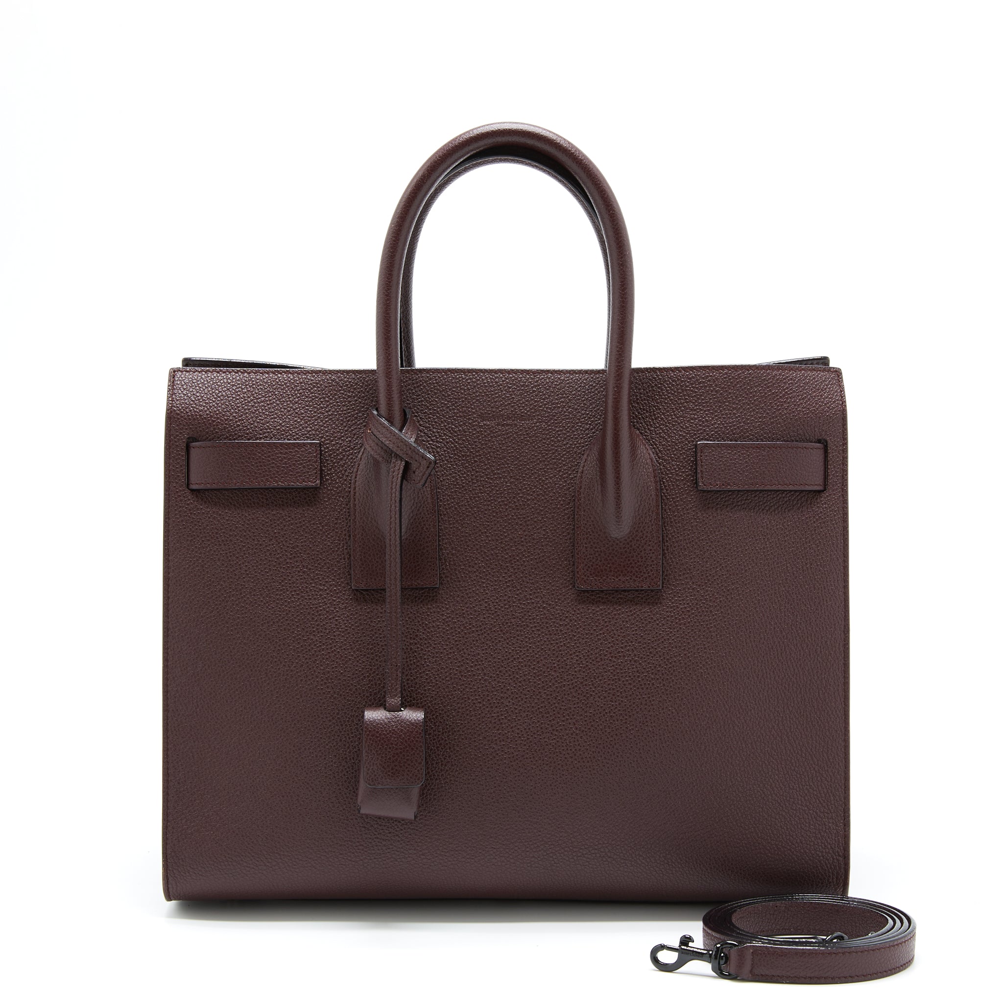saint-laurent-ysl-sac-de-jour-calfskin-burgundy-black-hardware