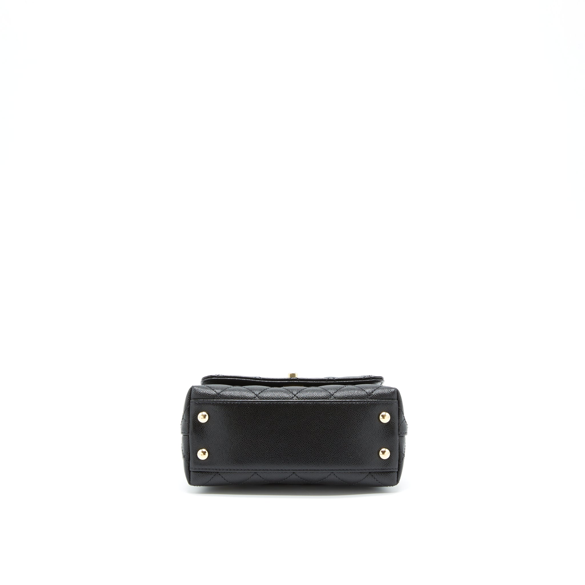 chanel-mini-coco-handle-flap-bag-caviar-black-with-burgundy-handle-lghw