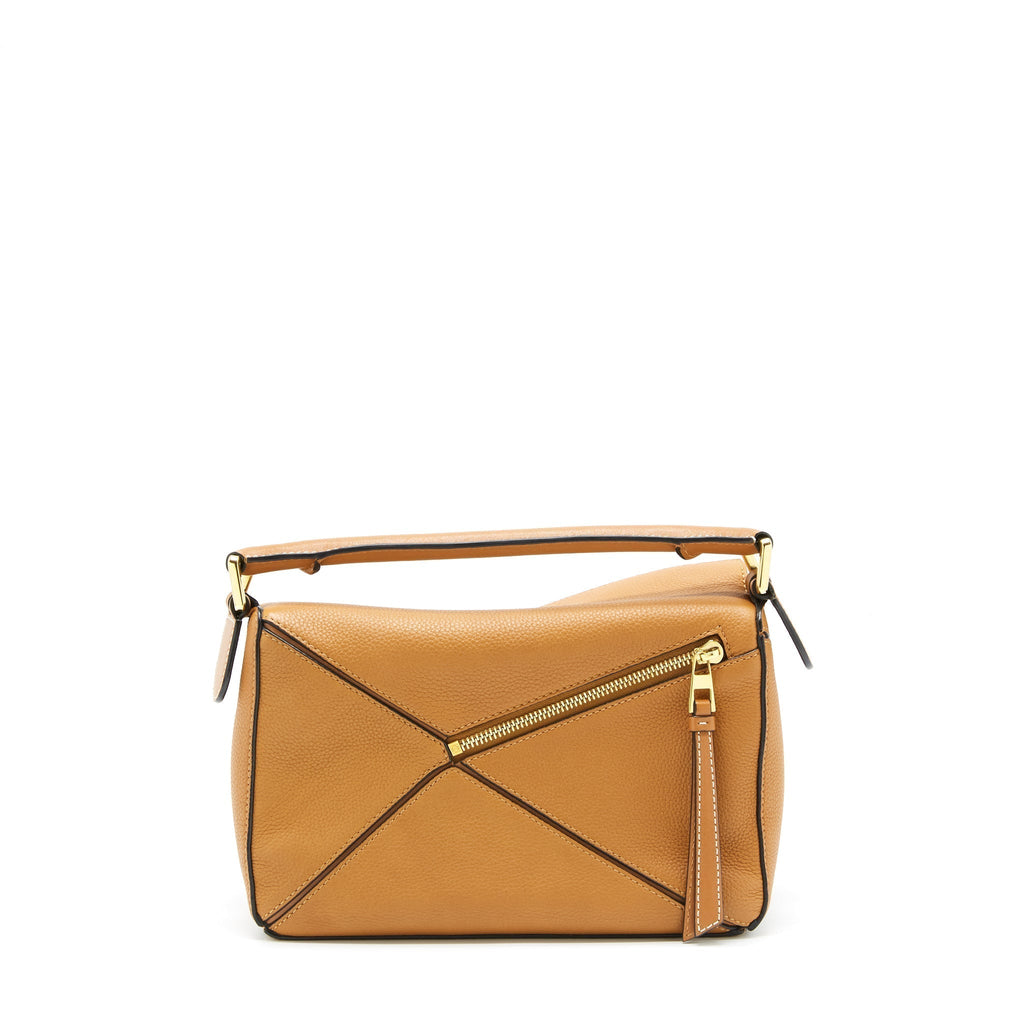 loewe-small-puzzle-bag-tan-ghw