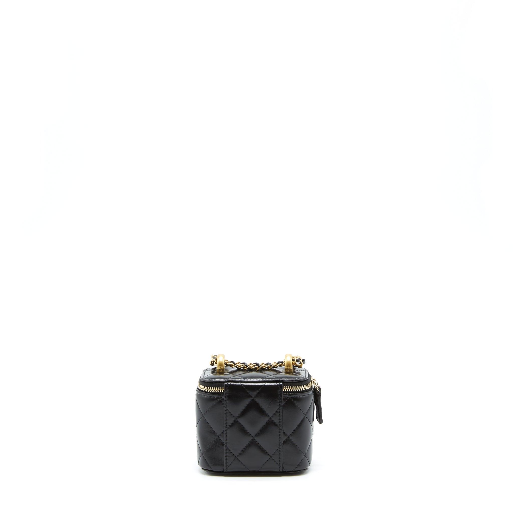 chanel-21a-gold-crush-mini-vanity-case-calfskin-black-brushed-ghw