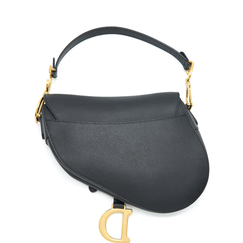 dior-medium-saddle-bag-grained-calfskin-black-ghw