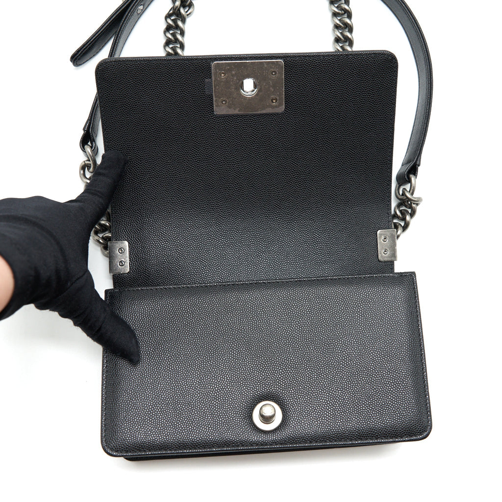 chanel-small-boy-bag-caviar-black-ruthenium-sliver-hardware-microchip-1