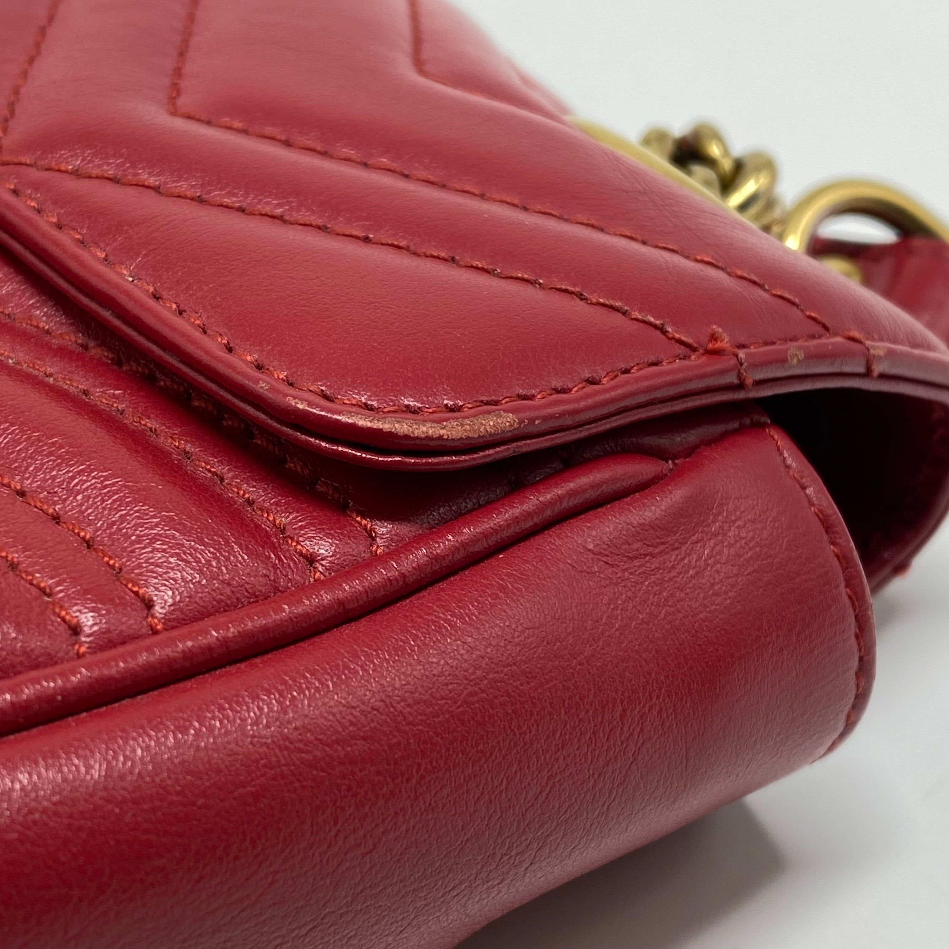 gucci-gg-mini-marmont-red
