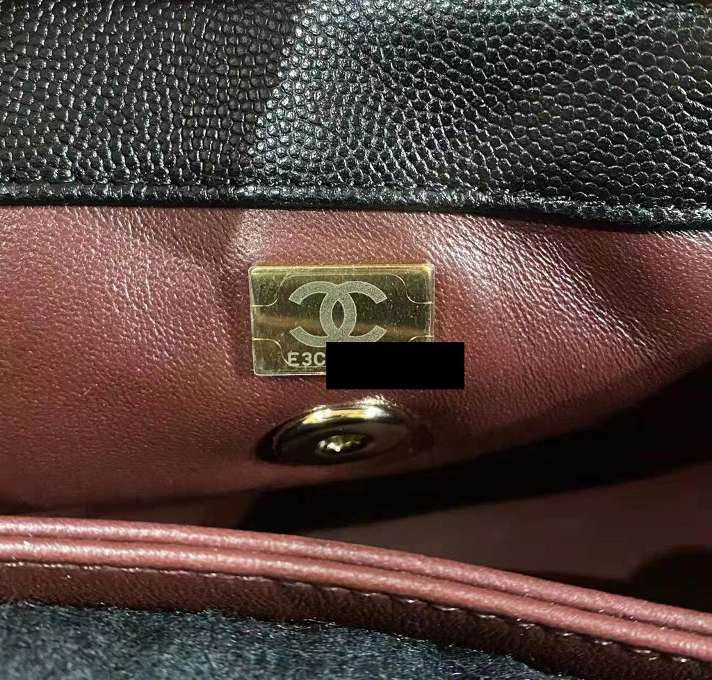 chanel-small-coco-handle-24cm-caviar-black-ghw-microchip