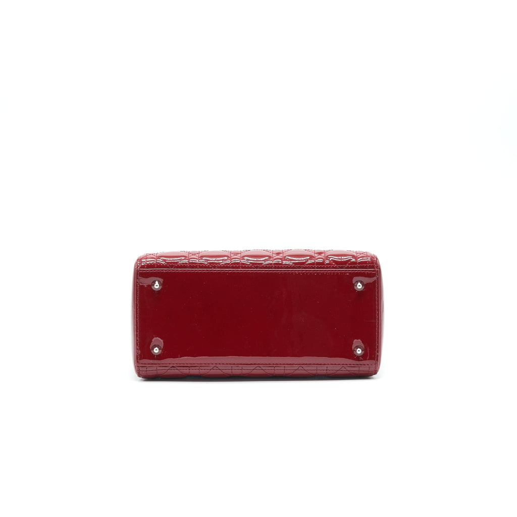 christian-dior-medium-lady-dior-red-patent-leather-bag-shw