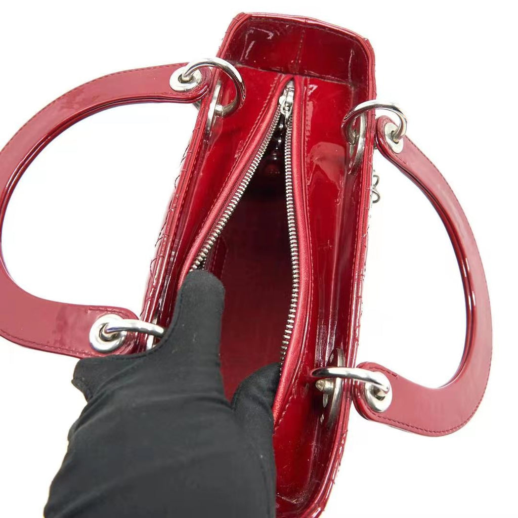 christian-dior-medium-lady-dior-red-patent-leather-bag-shw