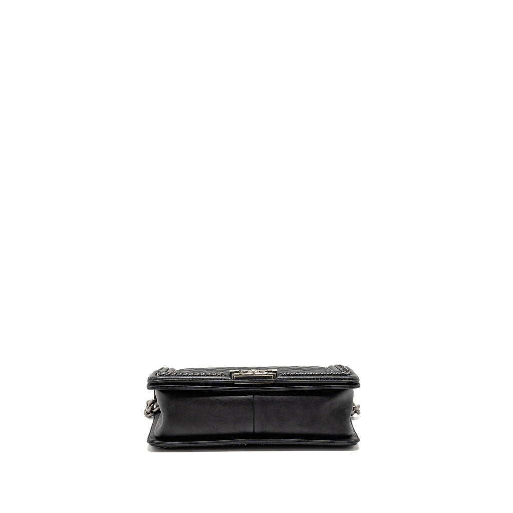 chanel-top-handle-boy-bag-limited-edition-grained-calfskin-black-ruthenium-silver-hardware-copy