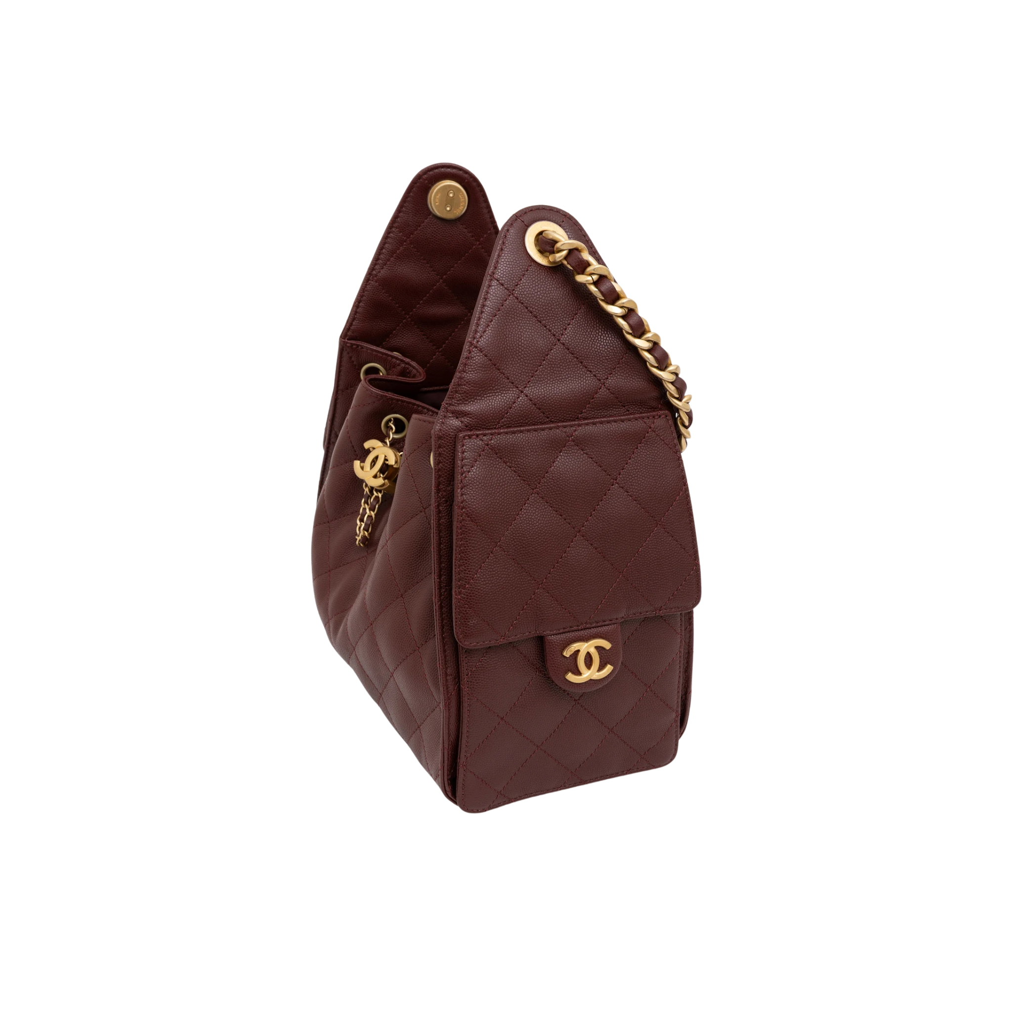 chanel-25-burgundy-handbag-ghw