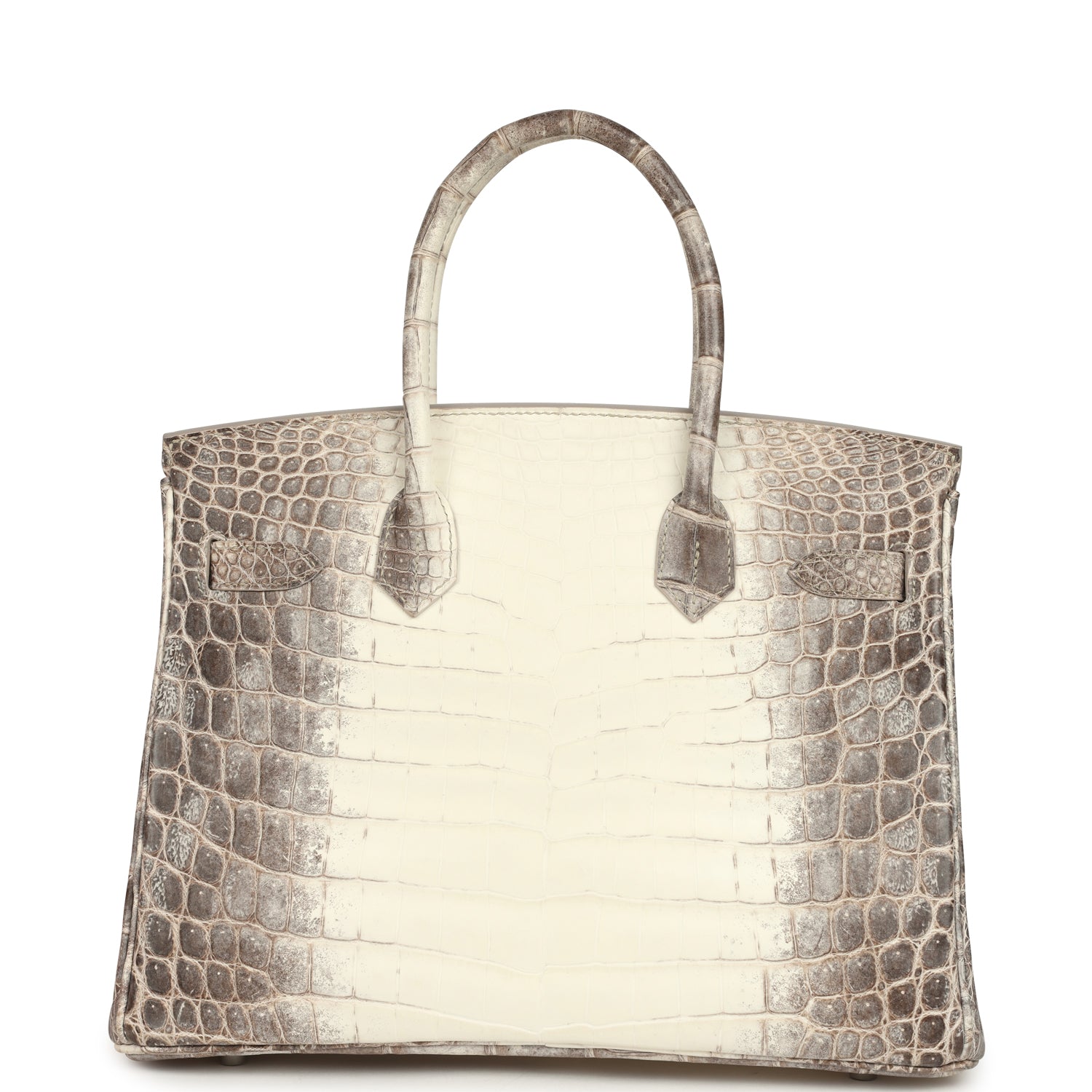 Birkin 30 Himalaya Niloticus Crocodile Palladium Hardware Bag