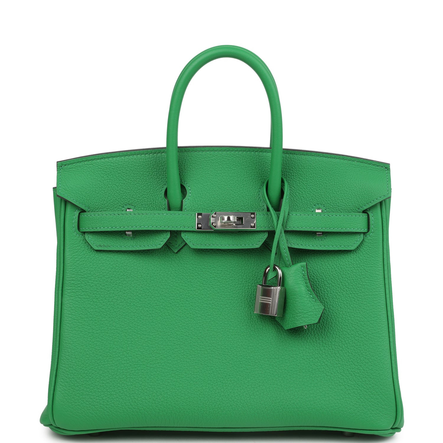 Birkin 25 Bambou Togo Palladium Hardware Bag