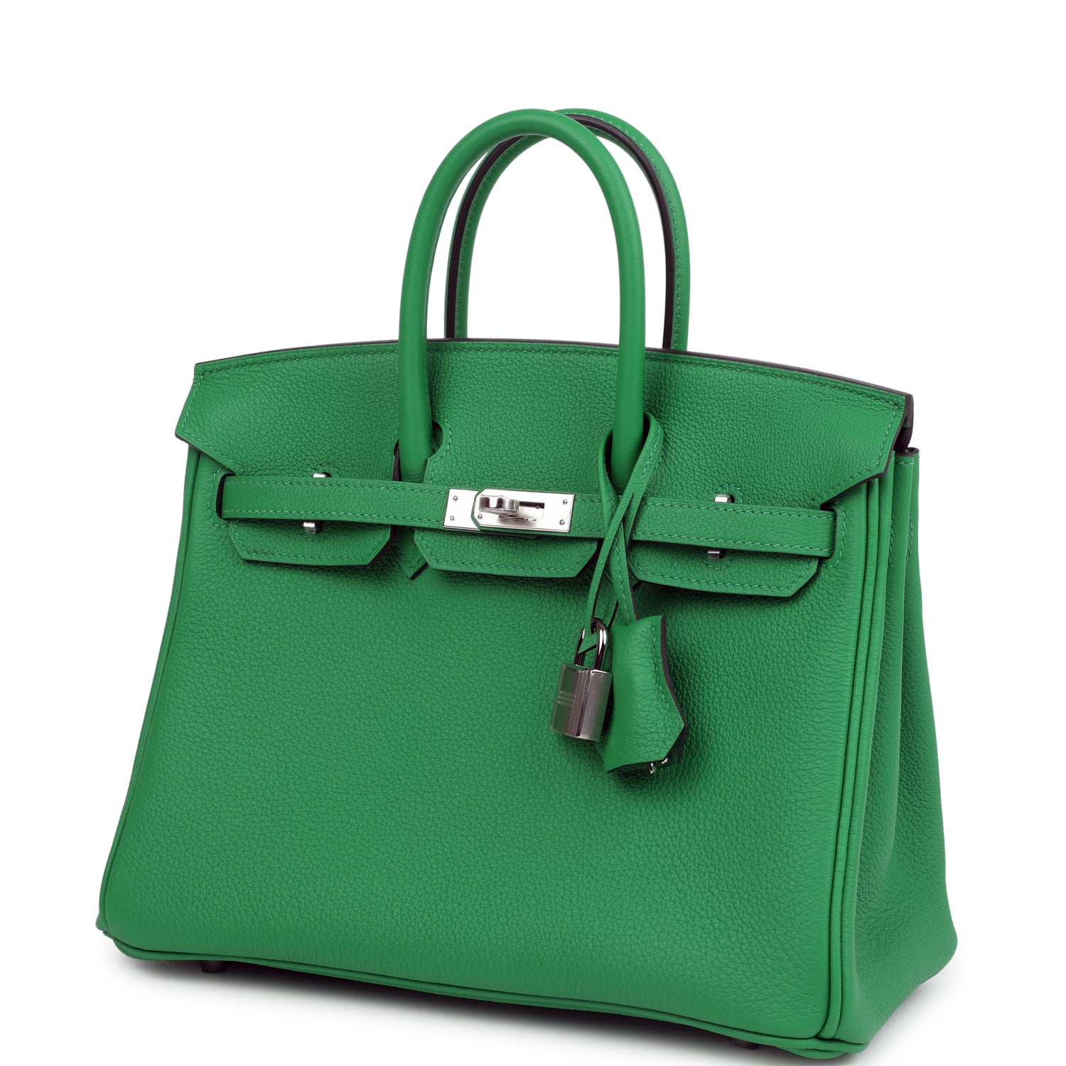 Birkin 25 Bambou Togo Palladium Hardware Bag