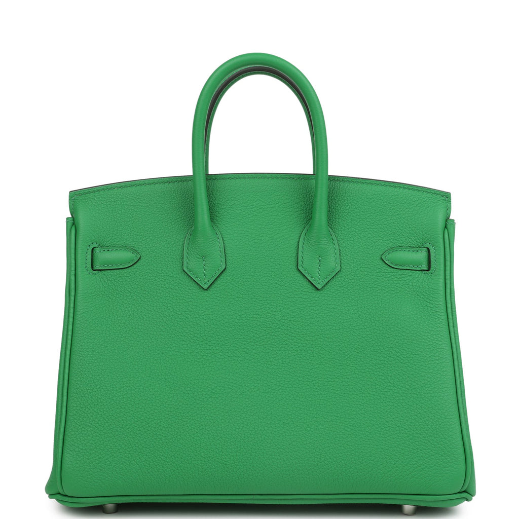 Birkin 25 Bambou Togo Palladium Hardware Bag