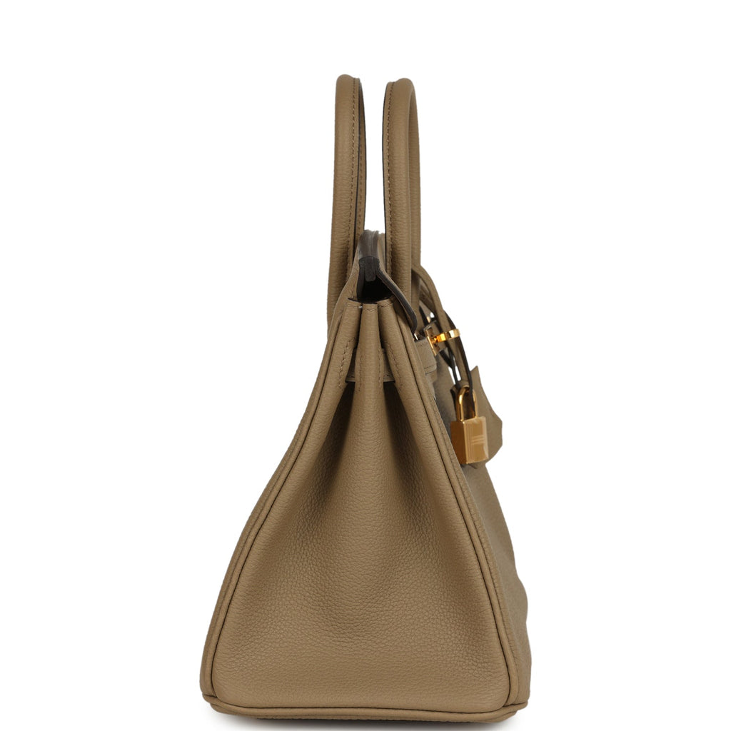 Birkin 25 Beige Marfa Togo Gold Hardware Bag