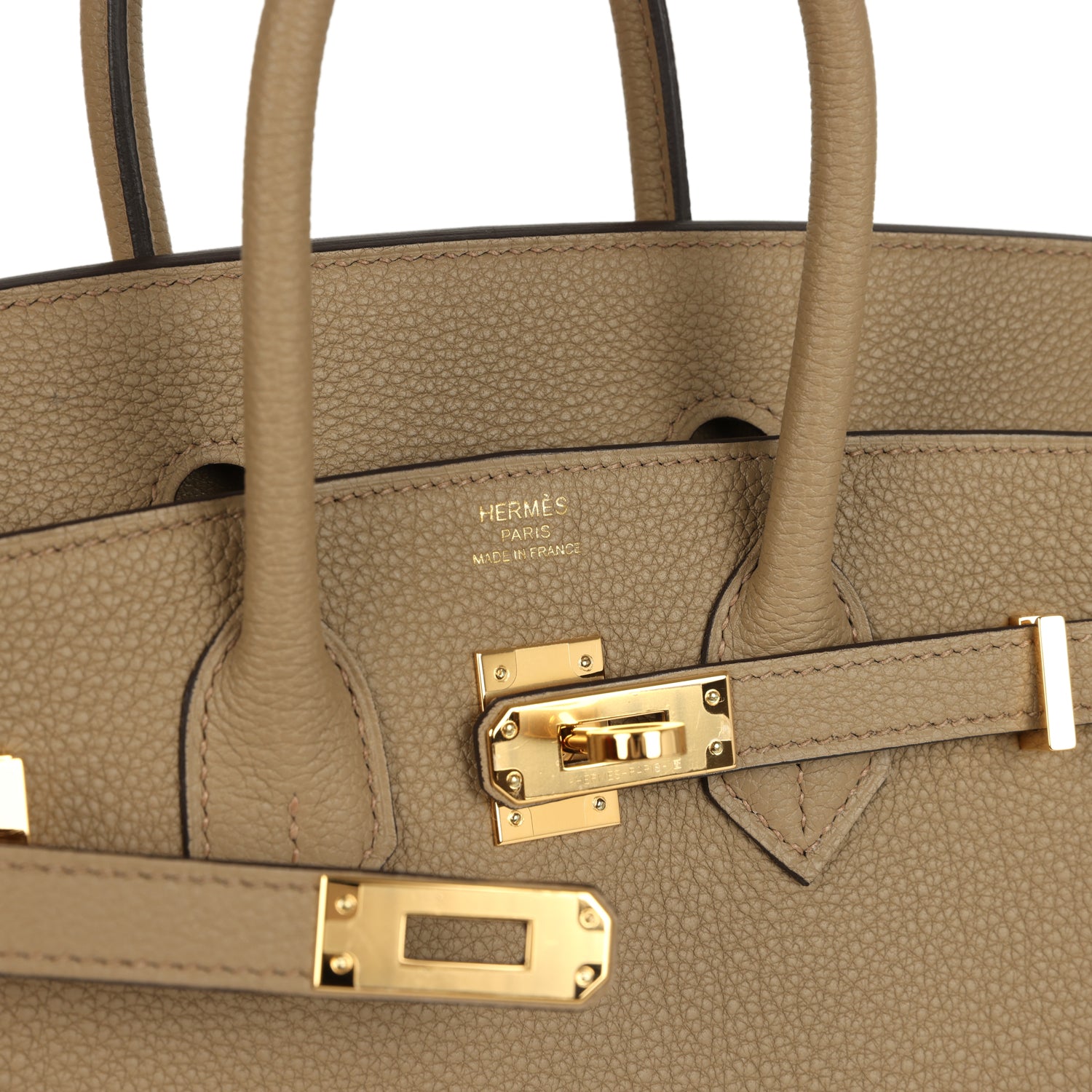 Birkin 25 Beige Marfa Togo Gold Hardware Bag