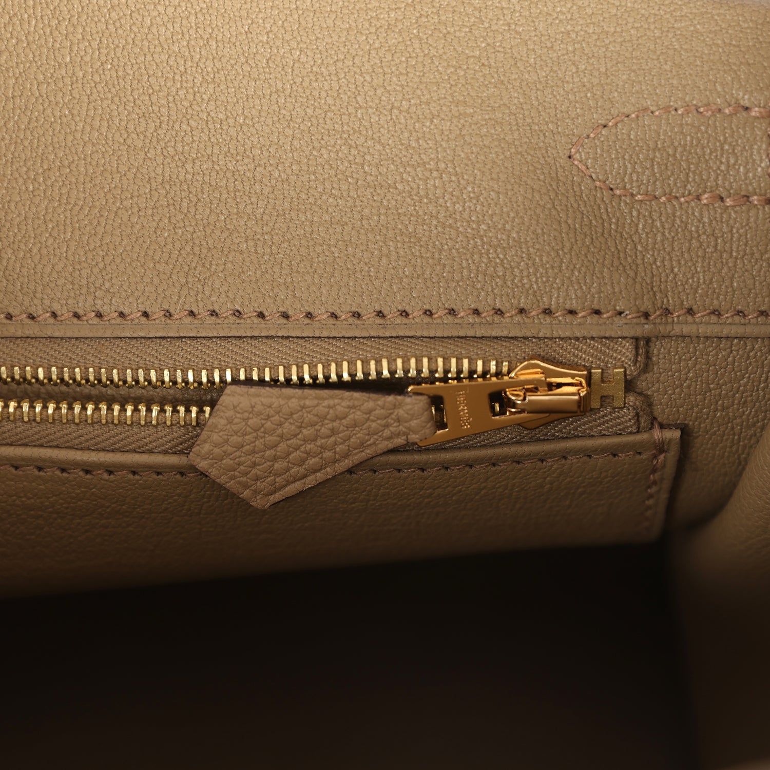 Birkin 25 Beige Marfa Togo Gold Hardware Bag