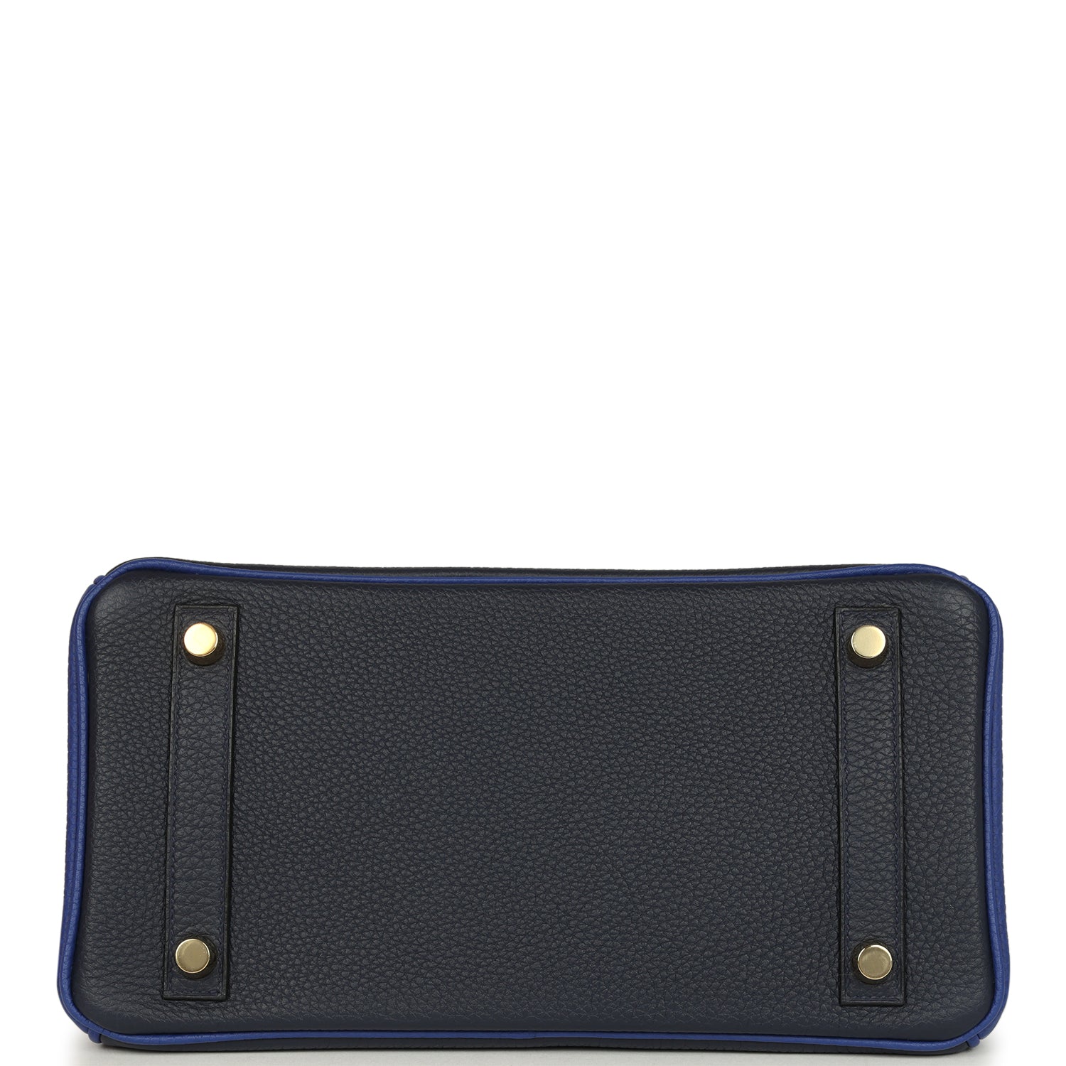 Birkin 25 Bi-Color Bleu Nuit and Bleu Electric Togo Brushed Gold Hardware Bag