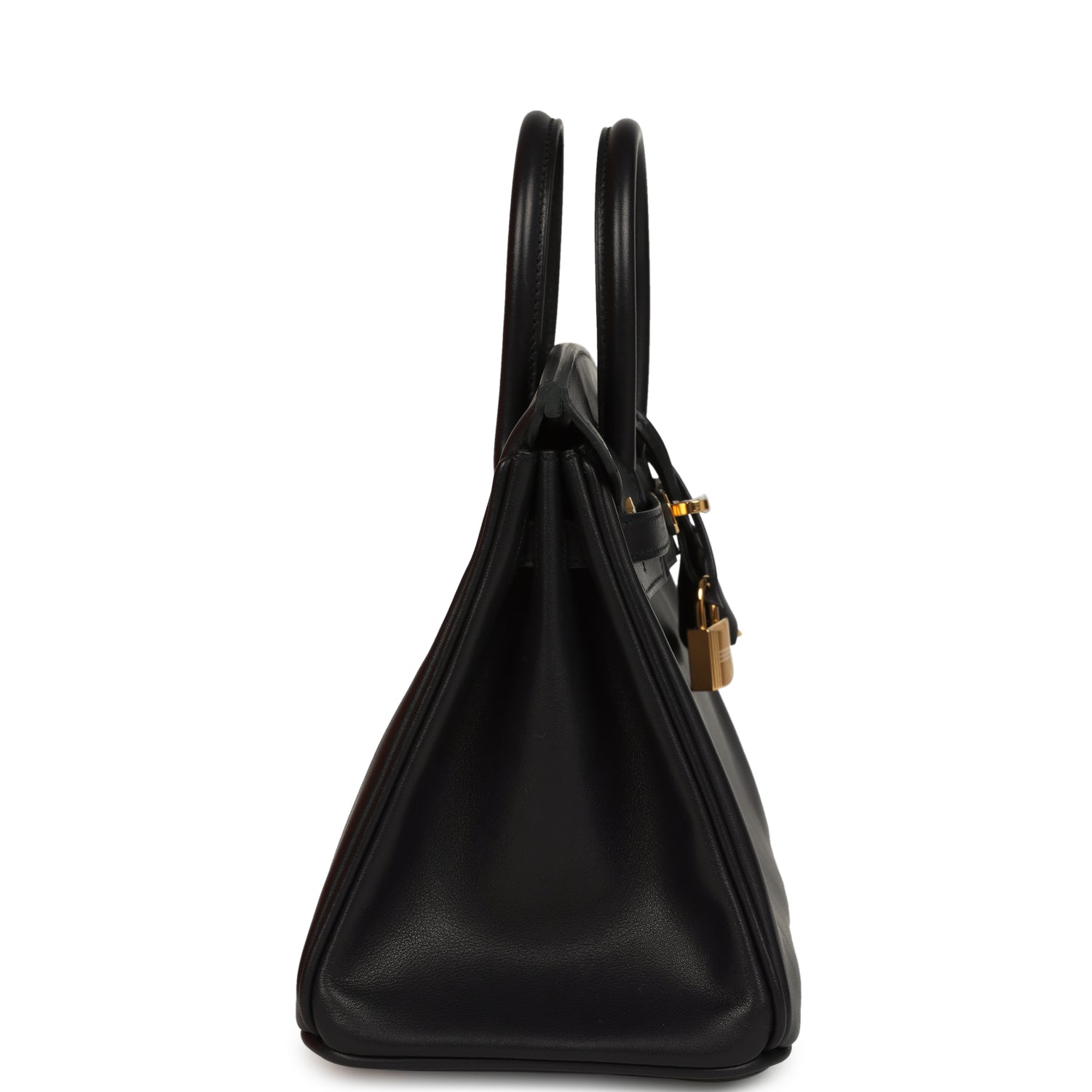 Birkin 25 Black Volupto Gold Hardware Bag