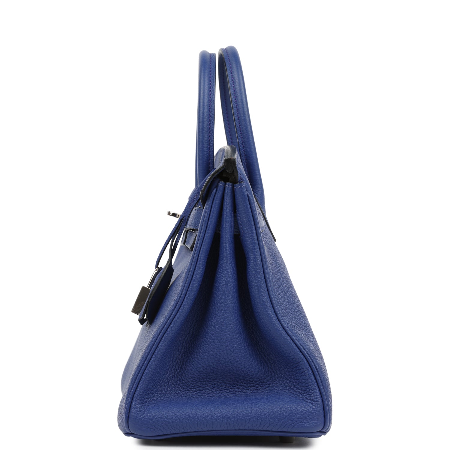 Birkin 25 Bleu Electric Togo Palladium Hardware Bag