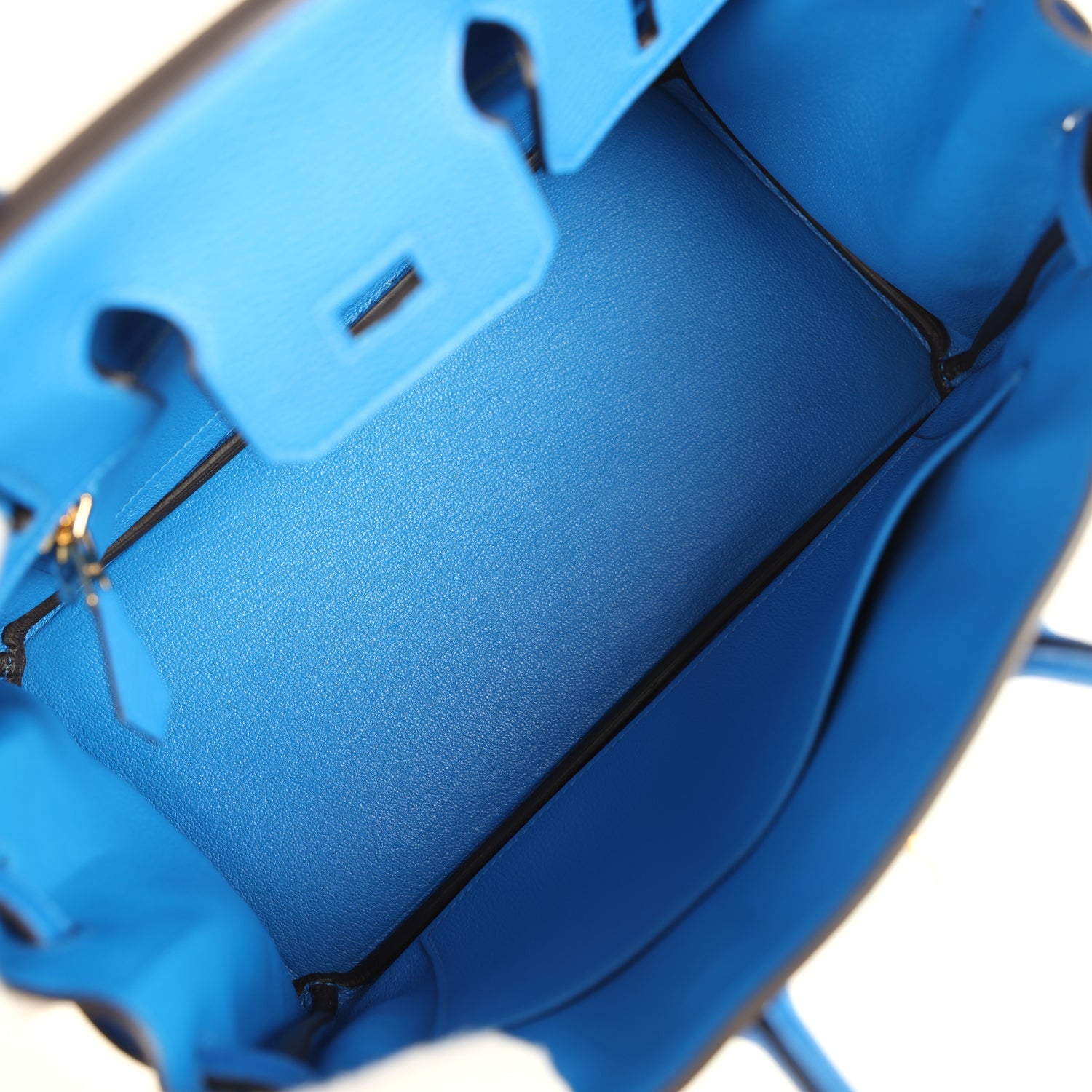Birkin 25 Bleu Hydra Togo Gold Hardware Bag
