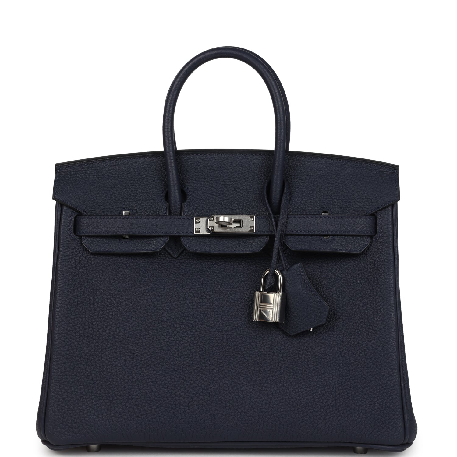 Birkin 25 Bleu Nuit Togo Palladium Hardware Bag