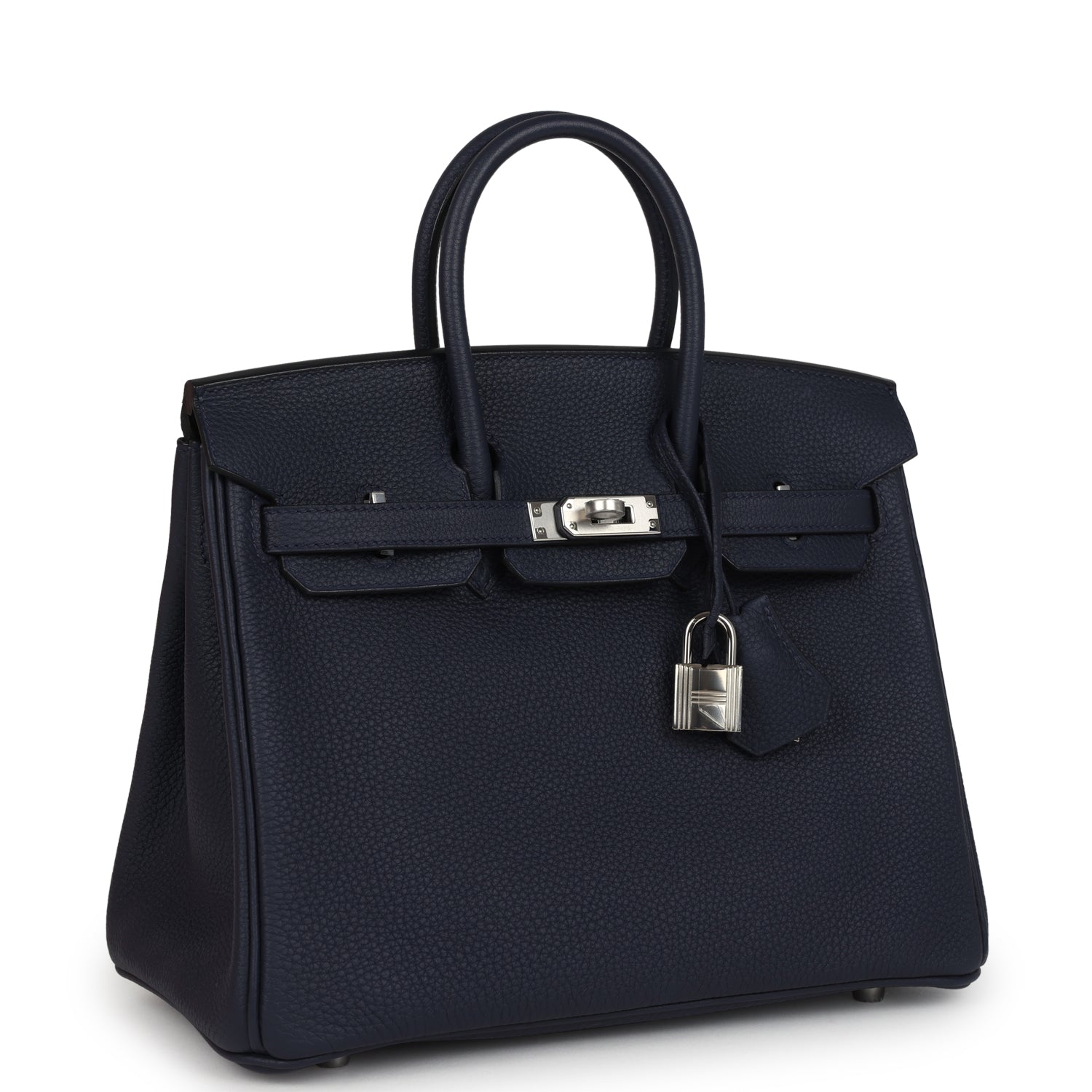 Birkin 25 Bleu Nuit Togo Palladium Hardware Bag
