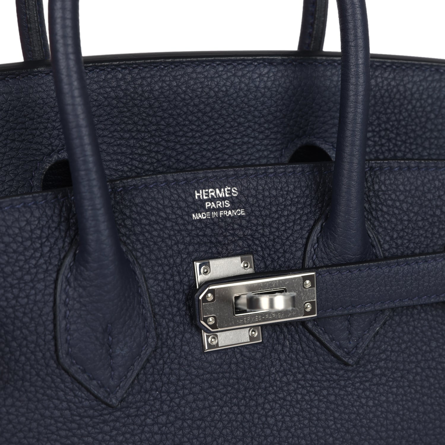 Birkin 25 Bleu Nuit Togo Palladium Hardware Bag