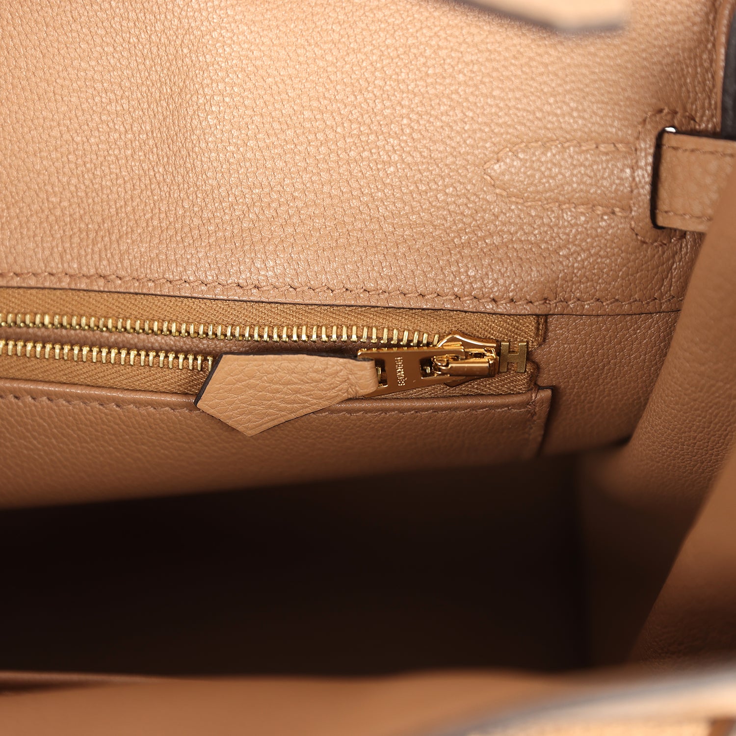 Birkin 25 Chai Togo Gold Hardware Bag