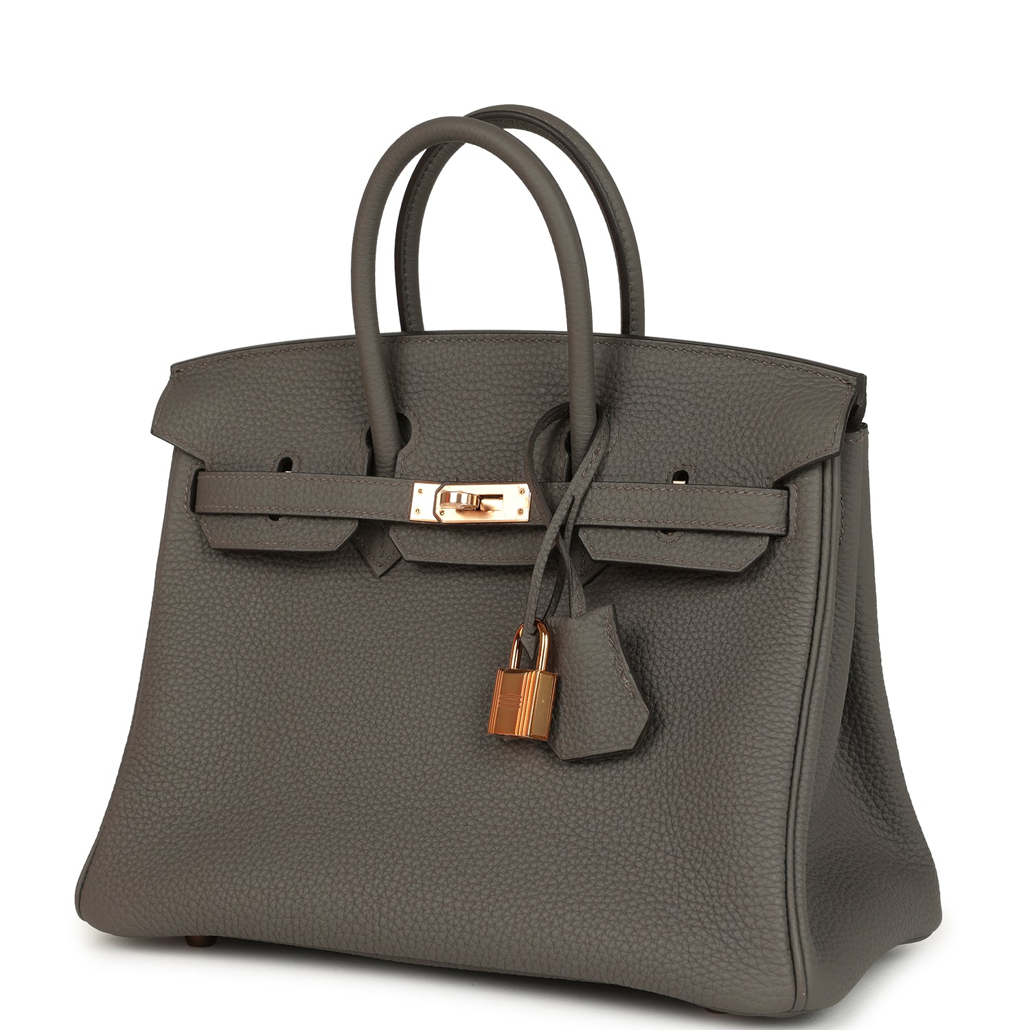 Birkin 25 Etain Togo Rose Gold Hardware Bag