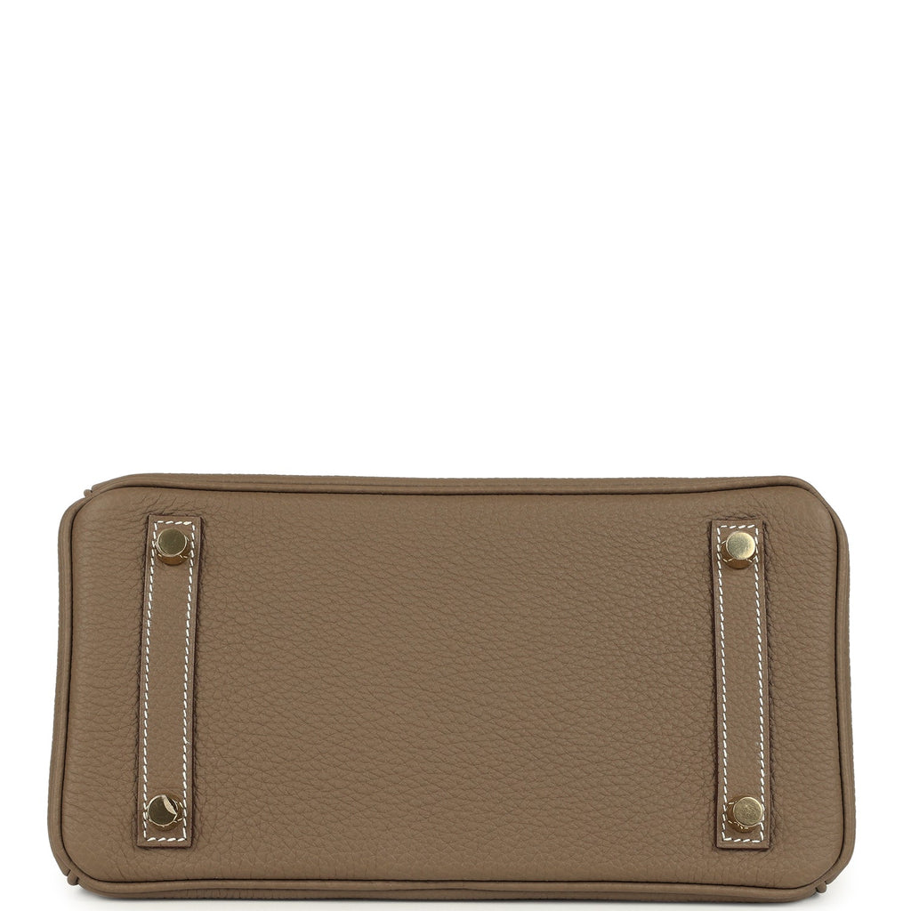 Birkin 25 Etoupe Togo Gold Hardware Bag