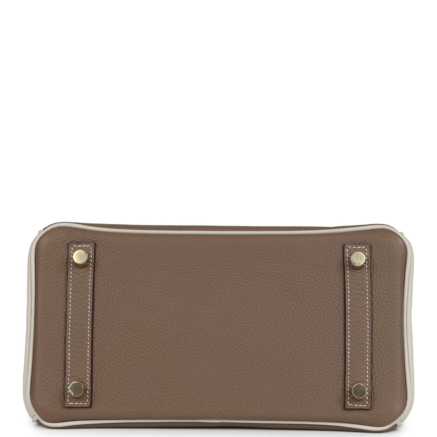 Birkin 25 Etoupe and Craie Togo Gold Hardware Bag