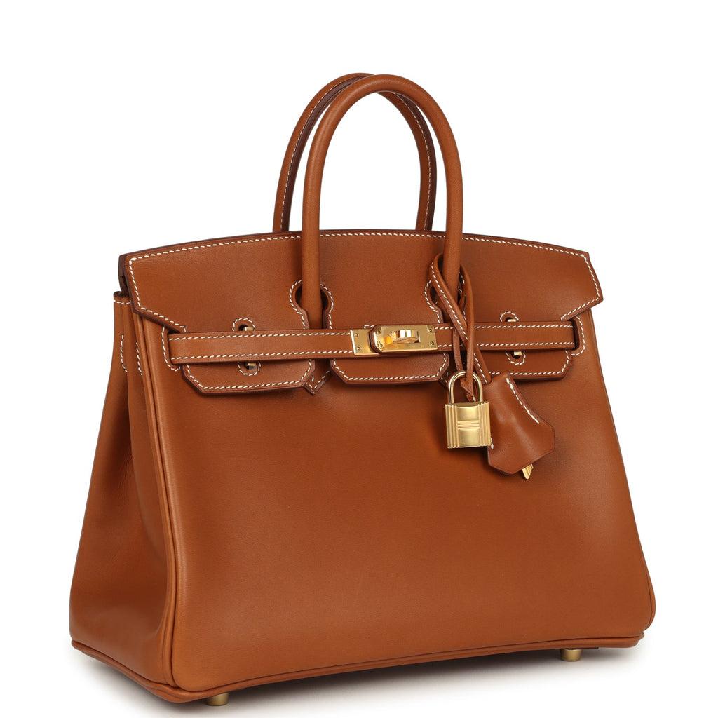 Birkin 25 Fauve Barenia Gold Hardware Bag