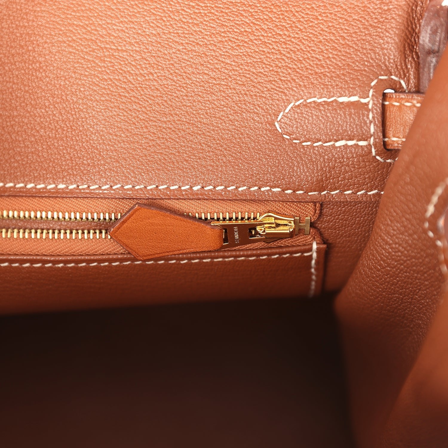Birkin 25 Fauve Barenia Gold Hardware Bag