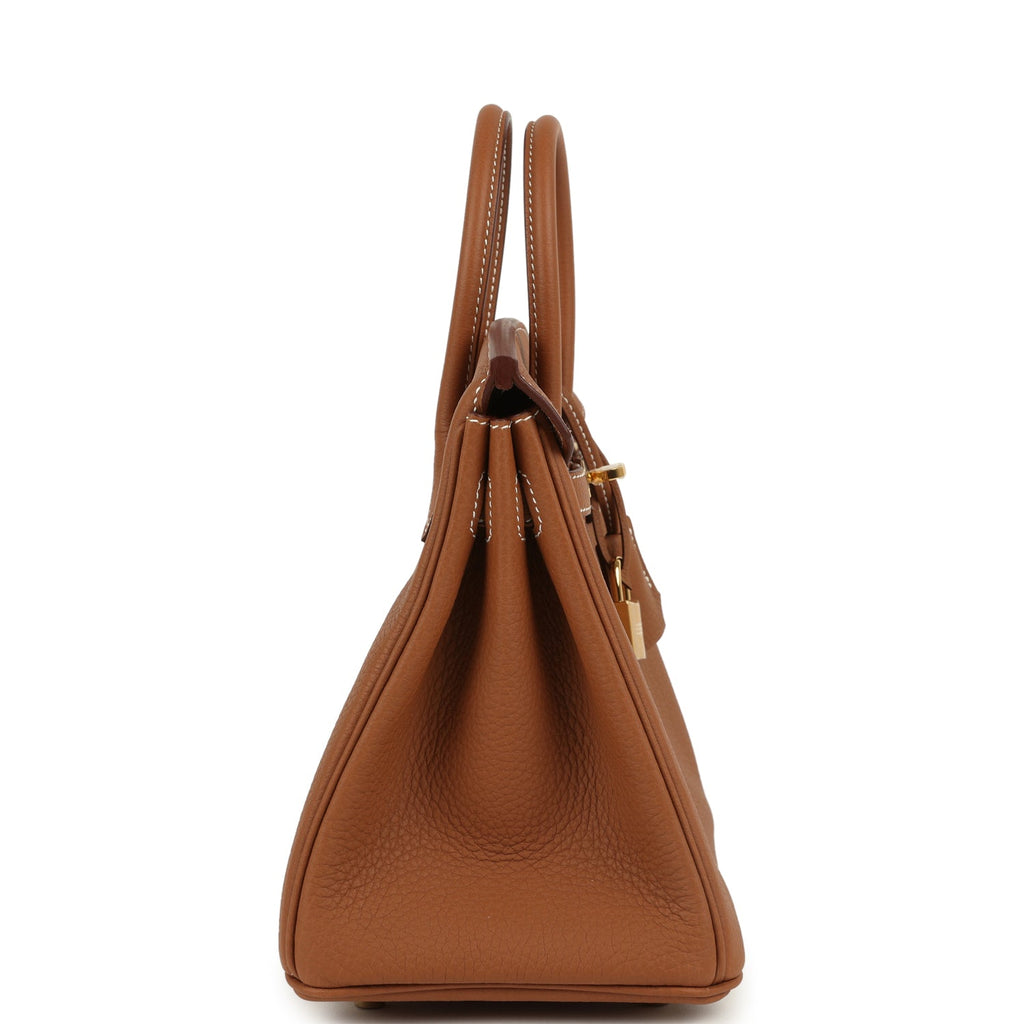 Birkin 25 Gold Togo Gold Hardware Bag