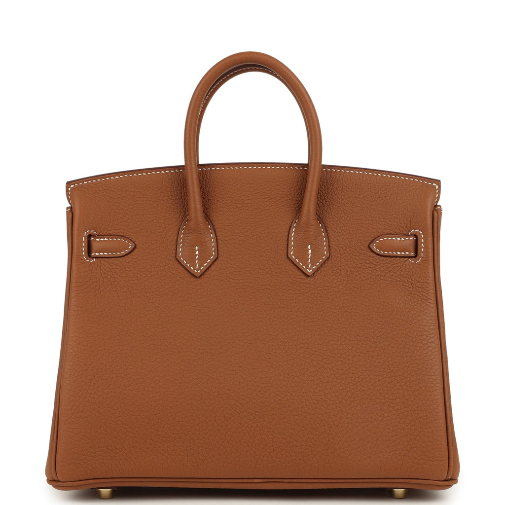 Birkin 25 Gold Togo Gold Hardware Bag