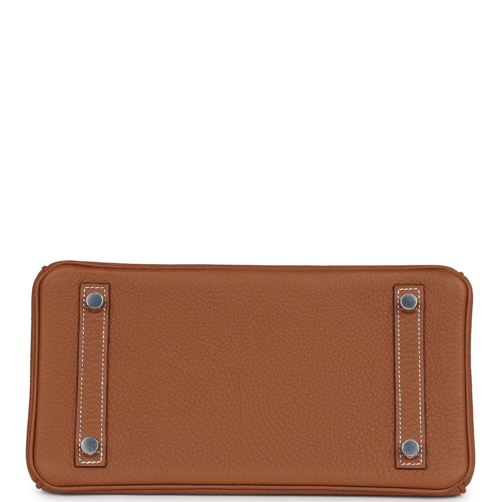 Birkin 25 Gold Togo Palladium Hardware Bag
