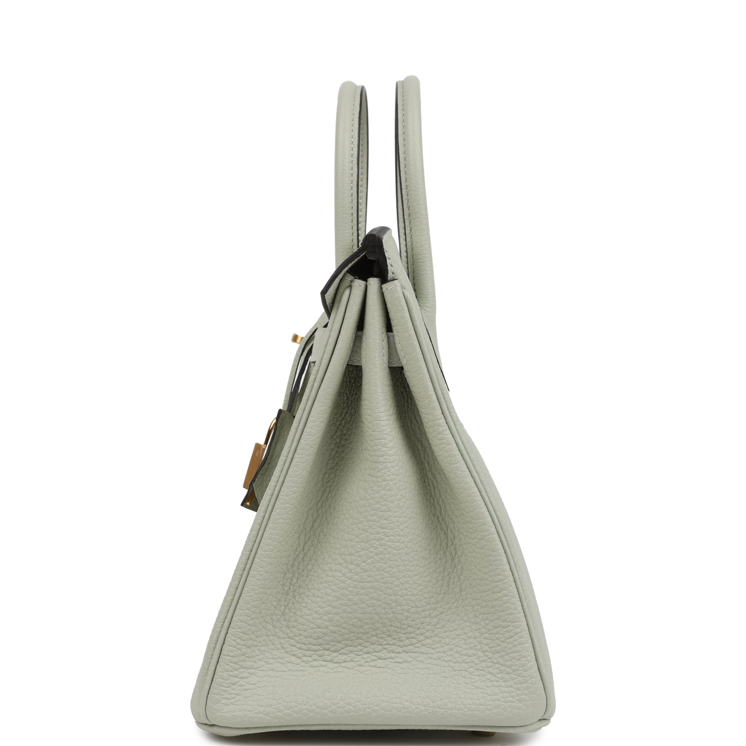 Birkin 25 Gris Neve Togo Gold Hardware Bag