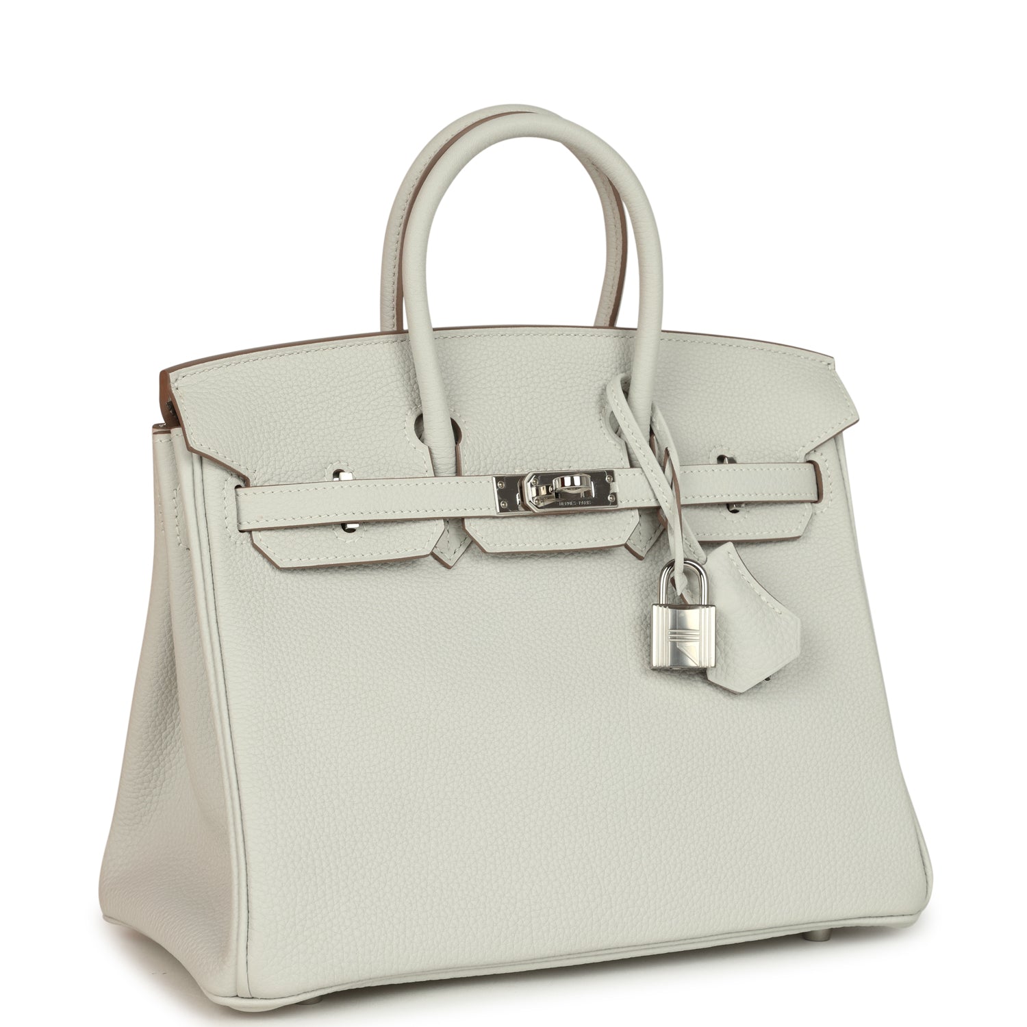 Birkin 25 Gris Pale Togo Palladium Hardware Bag