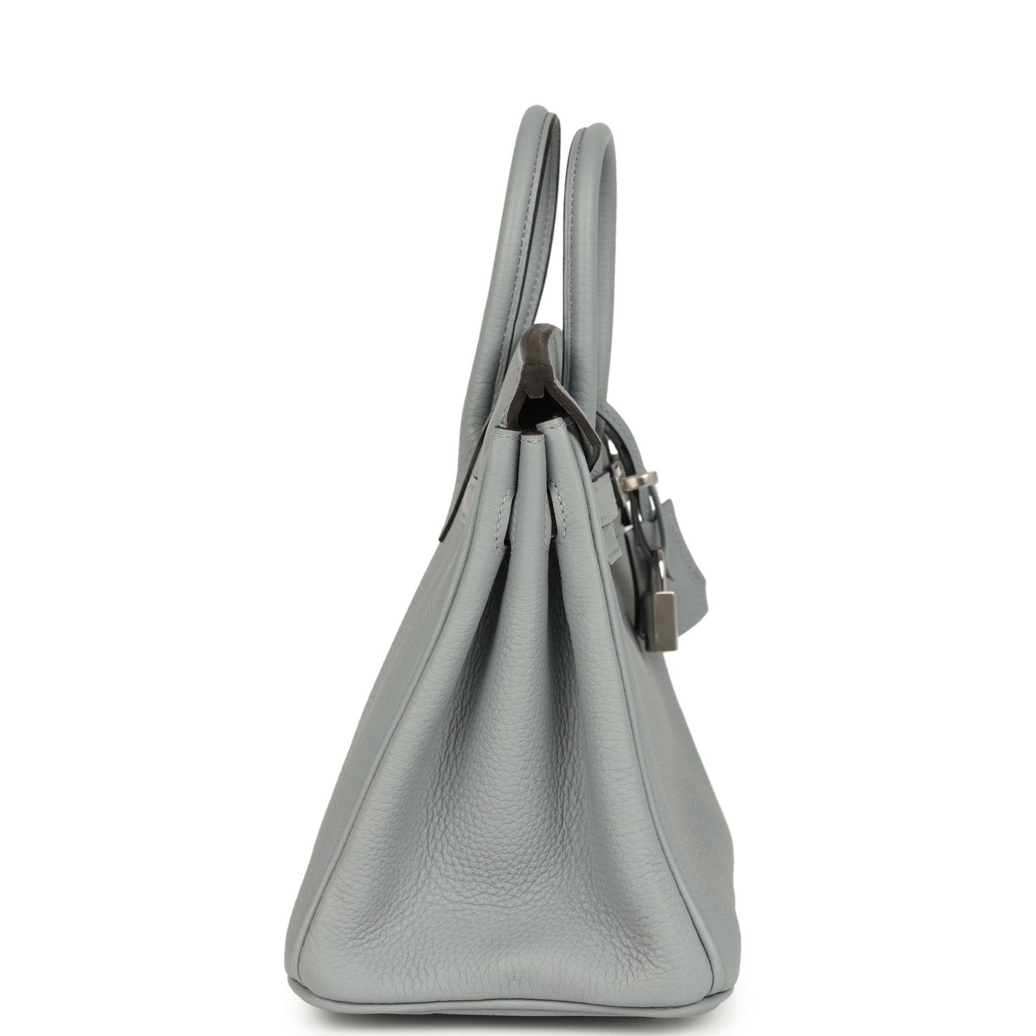 Birkin 25 Gris Pantin Togo Palladium Hardware Bag