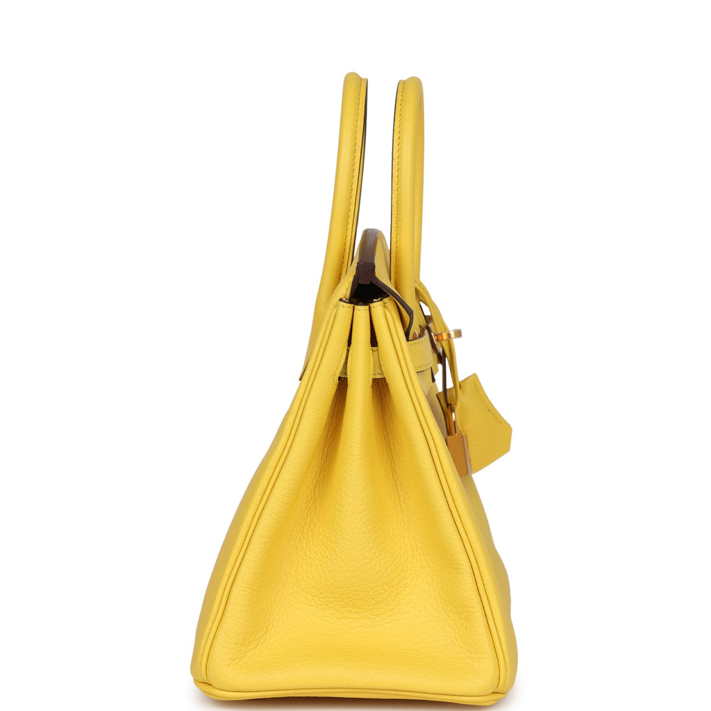 Birkin 25 Jaune de Naples Togo Gold Hardware Bag