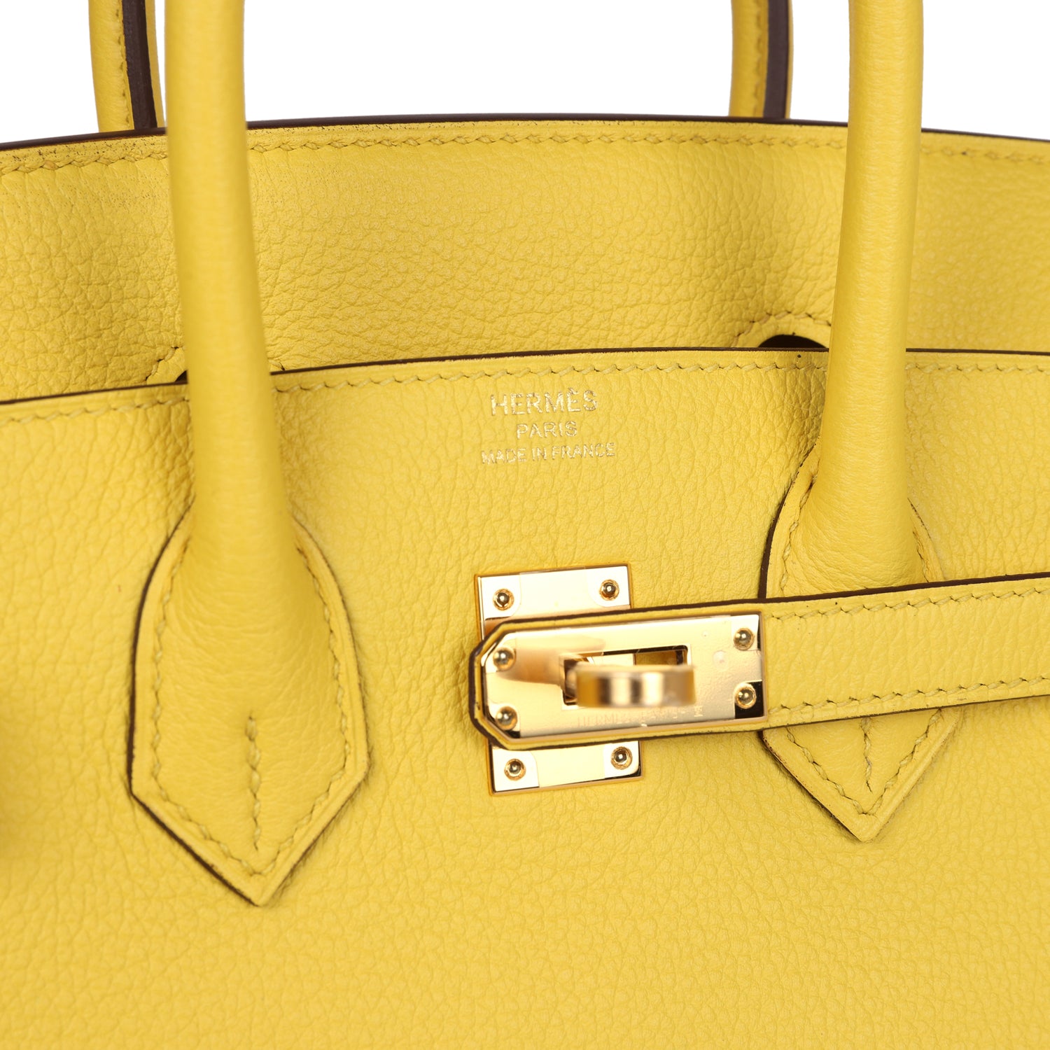 Birkin 25 Jaune de Naples Togo Gold Hardware Bag