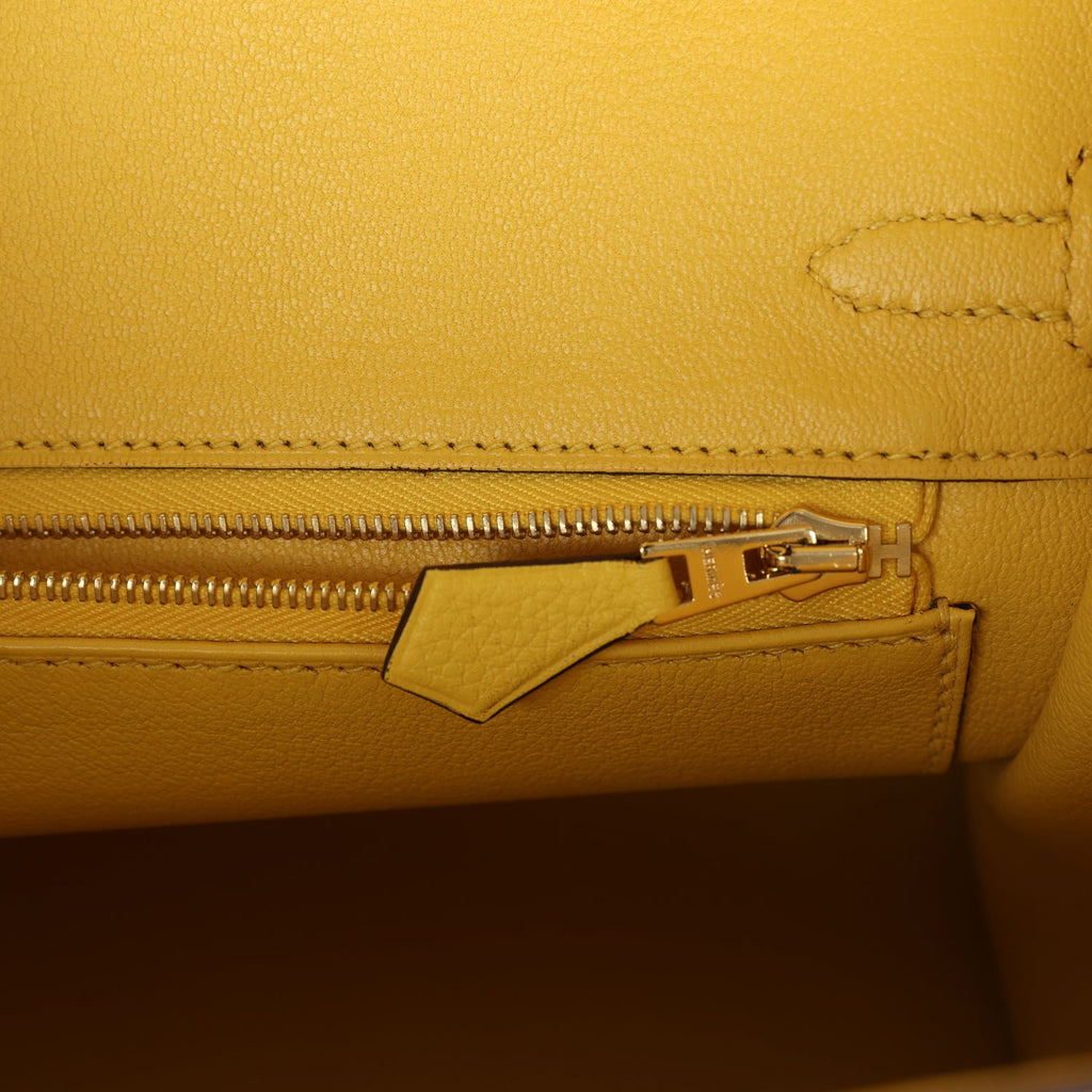 Birkin 25 Jaune de Naples Togo Gold Hardware Bag