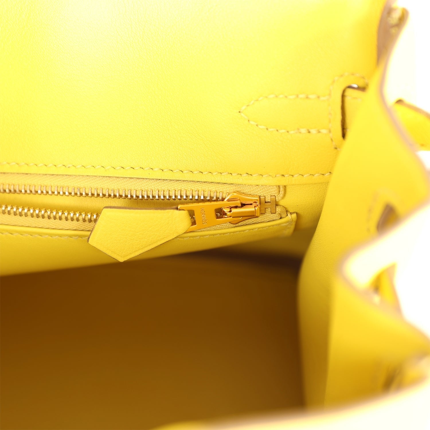 Birkin 25 Lime Swift Gold Hardware Bag