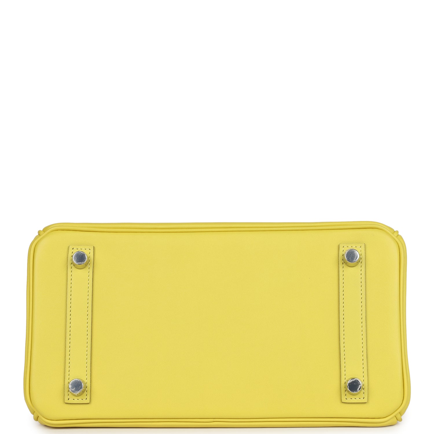 Birkin 25 Lime Swift Palladium Hardware Bag