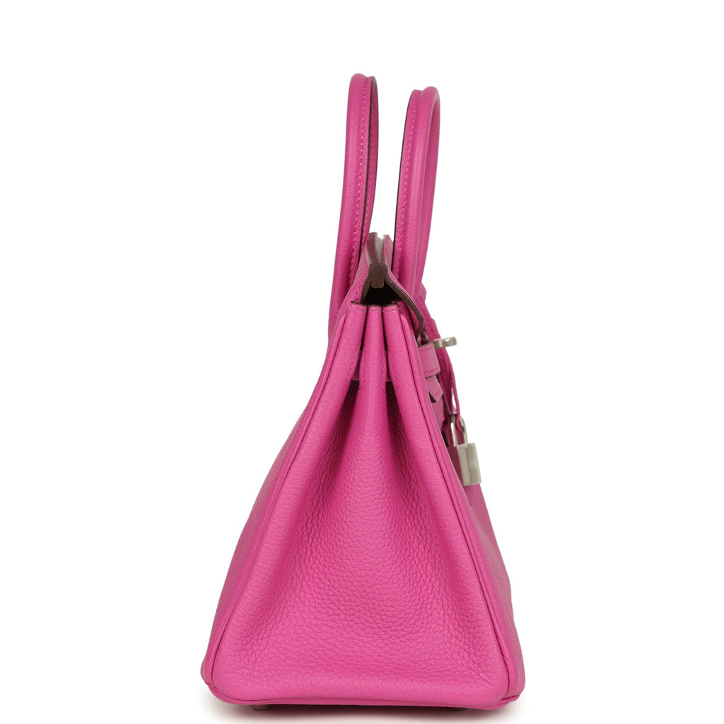 Birkin 25 Magnolia Togo Palladium Hardware Bag