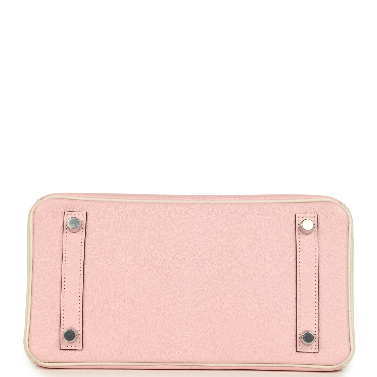 Birkin 25 Nata and Rose Sakura Chevre Mysore Palladium Hardware Bag