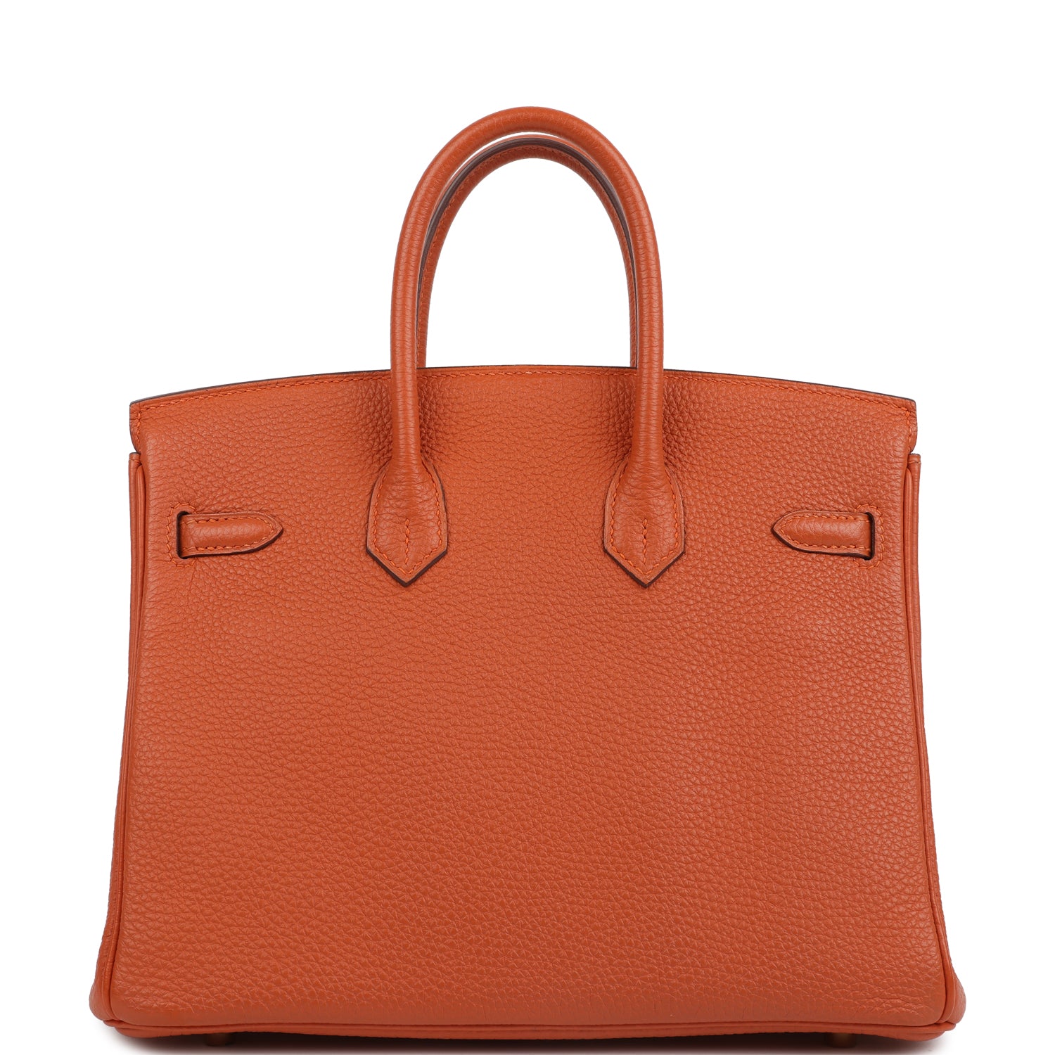 Birkin 25 Orange Togo Gold Hardware Bag