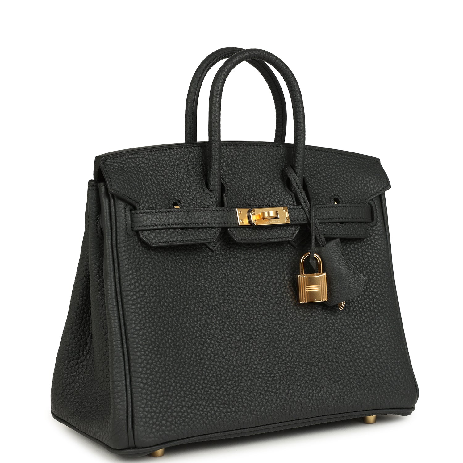 Birkin 25 Plomb Togo Gold Hardware Bag