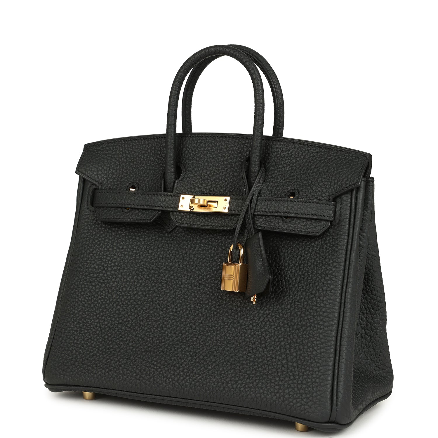 Birkin 25 Plomb Togo Gold Hardware Bag